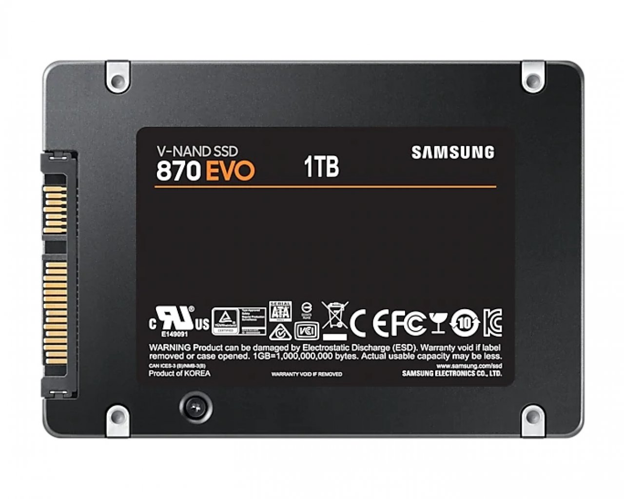 [21/01/2021] Samsung 870 SSD EVO mit SATA-Schnittstelle