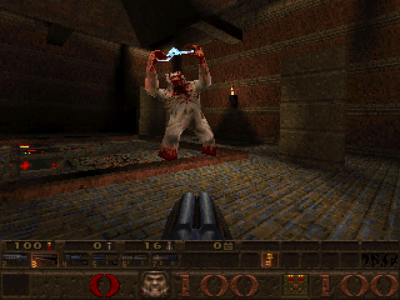 [18/02/2021] Quake ist – nach Descent von Parallax Software – einer der ersten Shooter überhaupt mit einer komplett Polygon-basierten 3D-Welt. Ganz im Sinne des Patente verabscheuenden Carmacks wird auch der Quellcode von Quake als Open Source freigegeben.