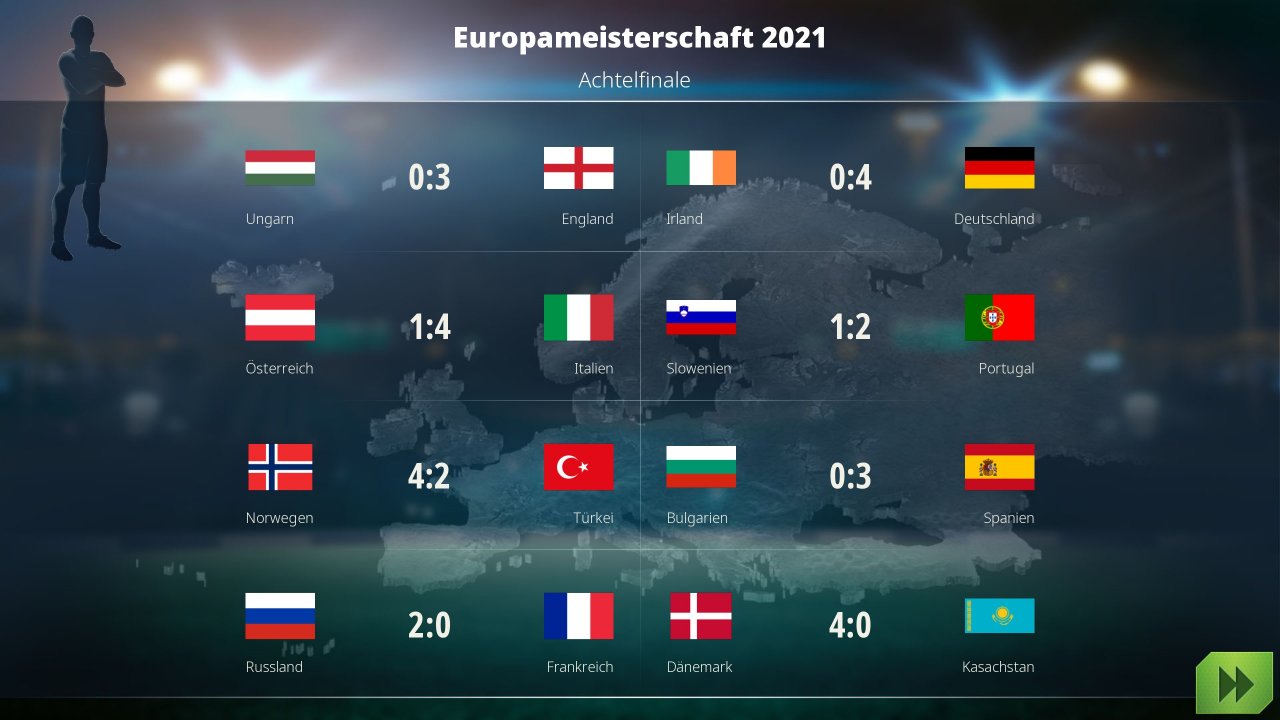 [22/03/2021] Den Job eines Nationaltrainers könnt ihr in We Are Football zwar nicht übernehmen, internationale Turniere wie EM und WM finden im Spiel aber trotzdem statt.