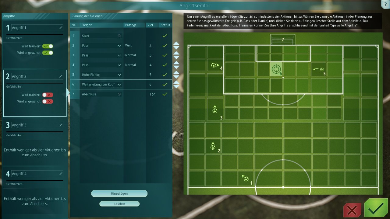 [22/03/2021] We Are Football bietet jede Menge spielerische Tiefe. Ihr könnt unter anderem eigene Spielzüge und Aufstellungen kreieren.
