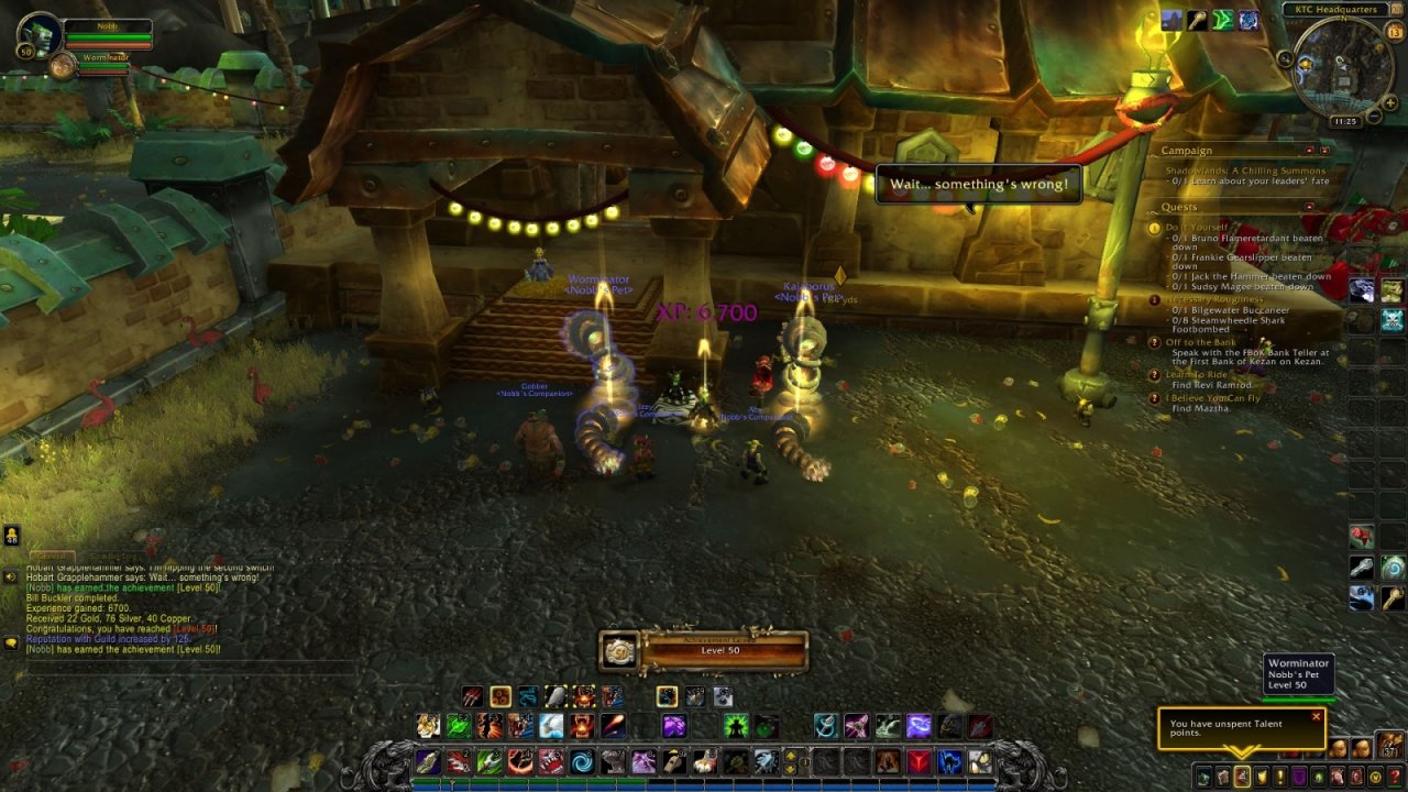[22/03/2021] World of Warcraft: ​Spieler erreicht Stufe 50 nur im Startgebiet.