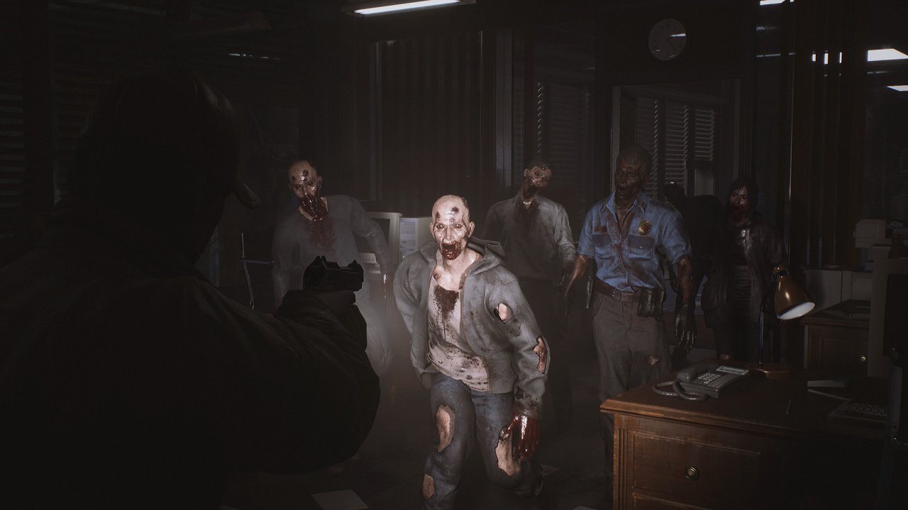 Angreifende Zombiehorden