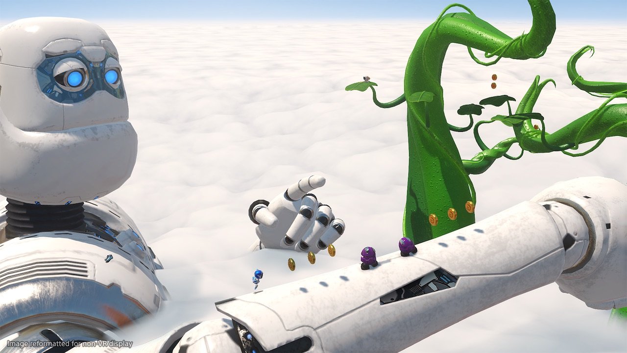 [27/05/2021] Mit Astro Bot Rescue Mission brachte Sony im Oktober 2018 den bisher besten VR-Plattformer auf den Markt. Branchenkenner rechnen mit einem Nachfolger als Launch-Titel für Sonys PSVR2-Headset, das voraussichtlich 2022 erscheint.