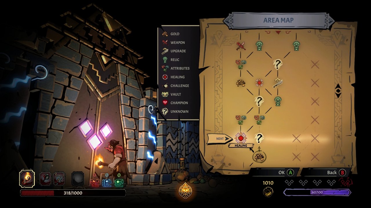 [17/05/2021] Curse of the Dead Gods: Klassische Rogue-like-Mechaniken treffen auf gelungene, düstere Top-Down-Action.