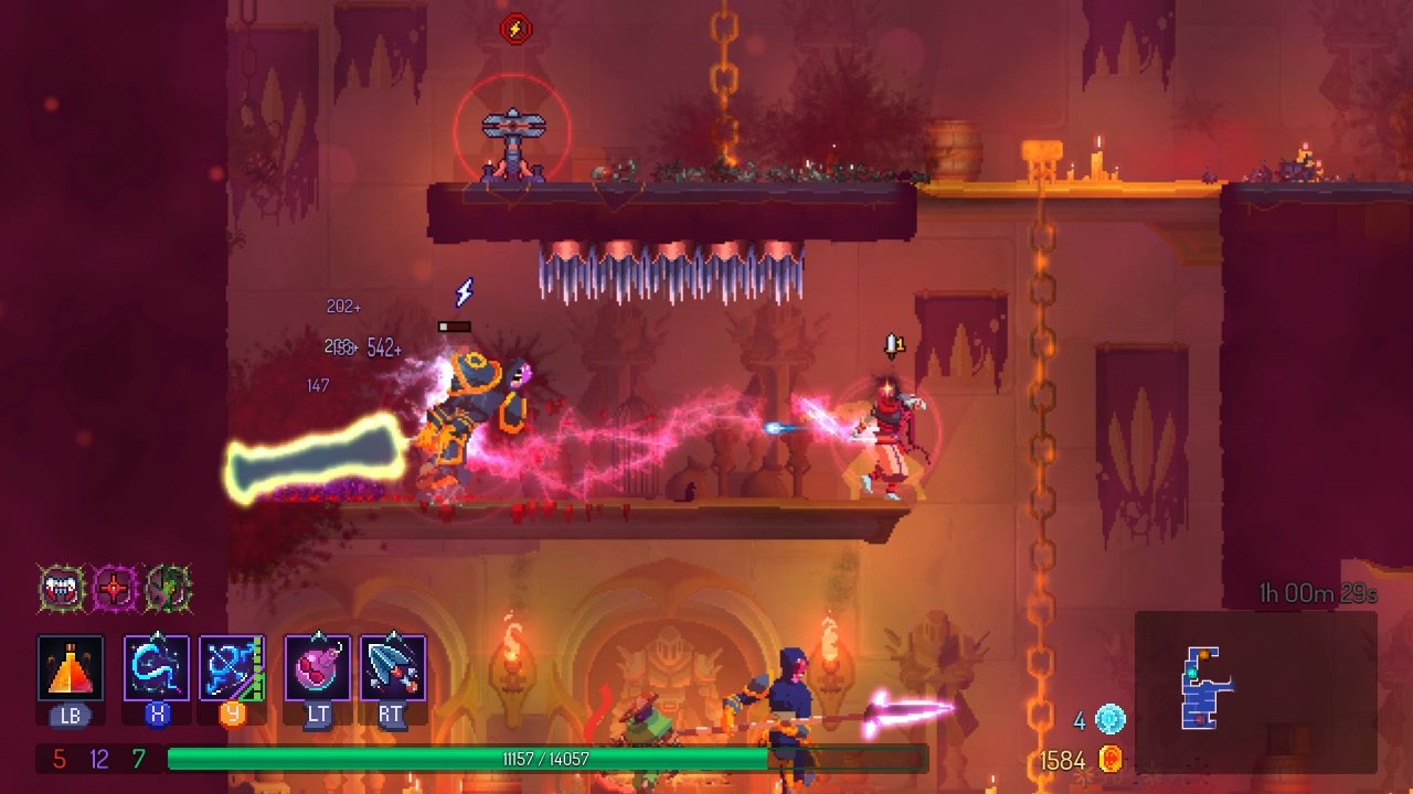 [17/05/2021] Dead Cells sieht aus wie ein Metroidvania, ist aber ein vollwertiger Rogue-like-Plattformer.