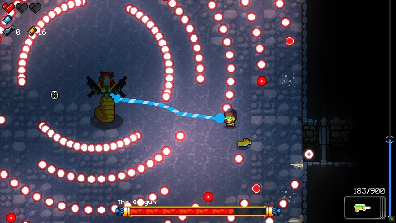 [17/05/2021] Willkommen im Kugelhagel: Enter the Gungeon fordert auch Actionprofis einiges ab.