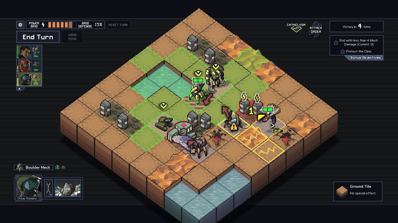 [17/05/2021] Auf den kleinen Schlachtfeldern von Into The Breach entfaltet sich äußerst clevere Rundentaktik.