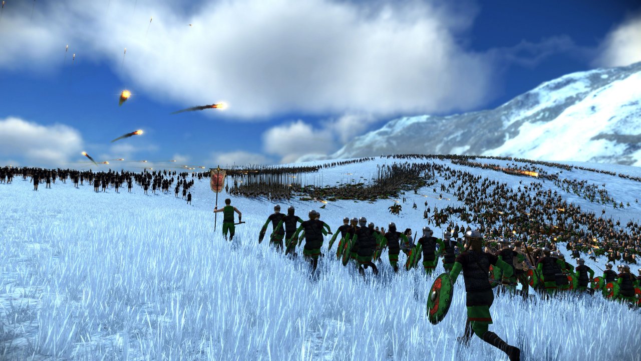 [07/05/2021] In Total War: Rome Remastered lassen sich größere Armeen in die Schlachten schicken. Gar nicht so einfach, bei dem Gewusel noch den Überblick zu behalten ...