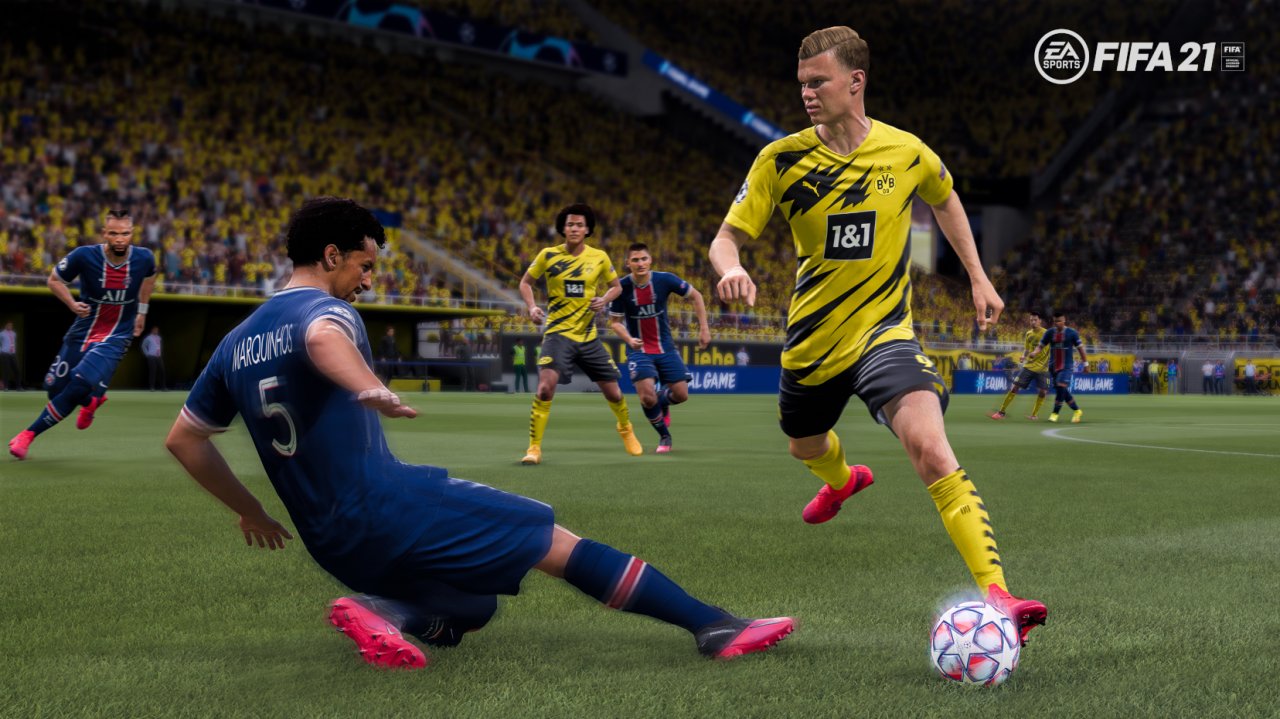 [18/06/2021] Electronic Arts Vormachtstellung bezüglich FIFA kommt durch die unzähligen Lizenzen von Spielern, Ligen und Vereinen sowie dem höchst umstrittenen FUT-Modus zustande (im Bild: FIFA 21). &nbsp;
