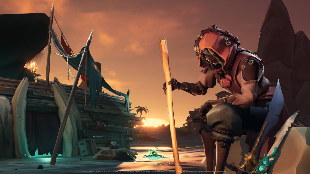 [21/06/2021] Beim Castaway können sich mutige Abenteurer die Quest für A Pirate's Life holen. Sie erinnert verdächtig an Tia Dalma aus den Fluch-der-Karibik-Filmen ...