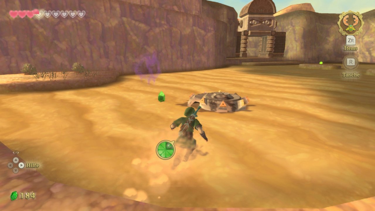 [08/07/2021] Die Ausdaueranzeige, wie wir sie aus Breath of the Wild kennen, kommt in Skyward Sword das erste Mal zum Einsatz und erlaubt einige interessante Spielmomente.