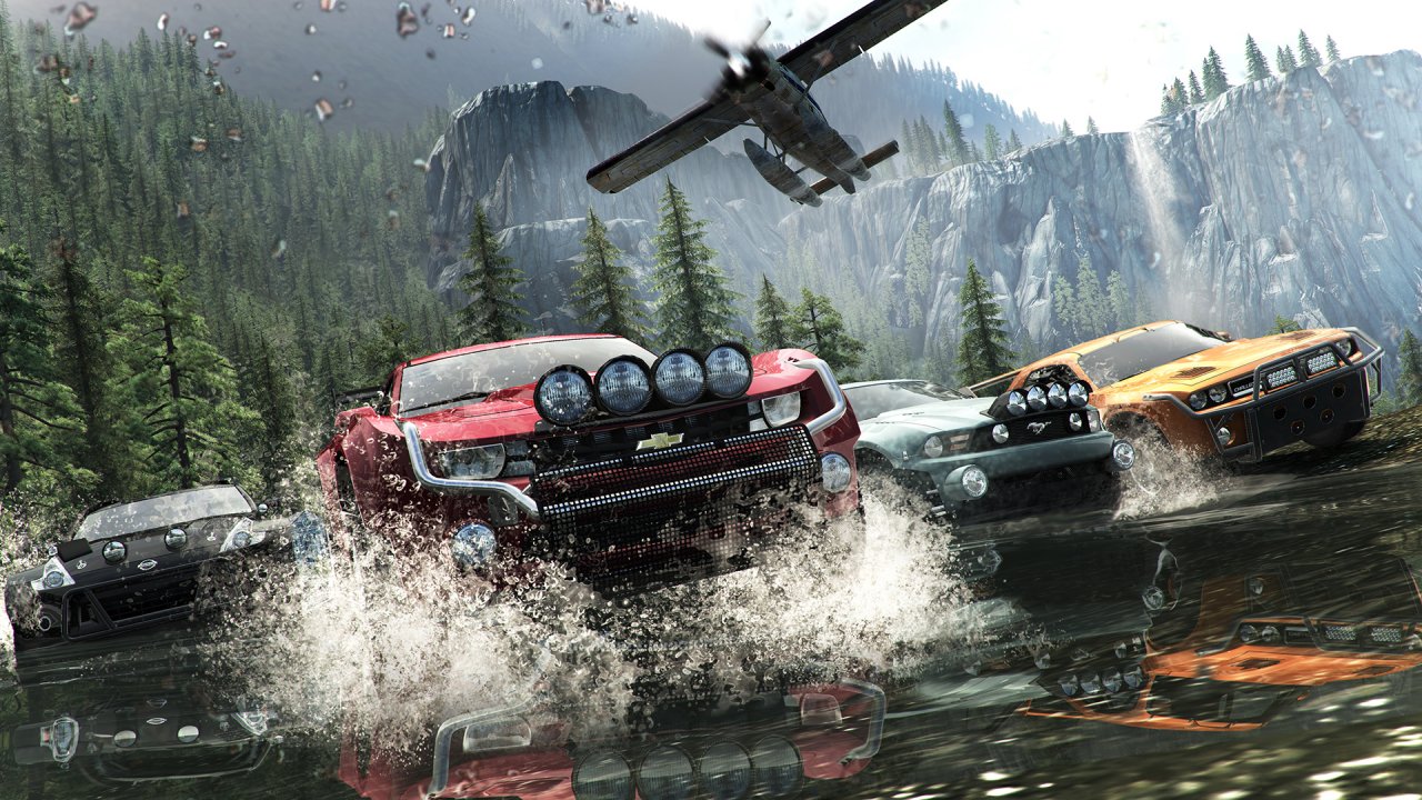 [20/08/2021] In Ubisofts The Crew rast man kreuz und quer durch eine herunterskalierte Version der USA. Eine Echtzeit-Spritztour von der Ostküste zur Westküste dauert etwa 45 Minuten.