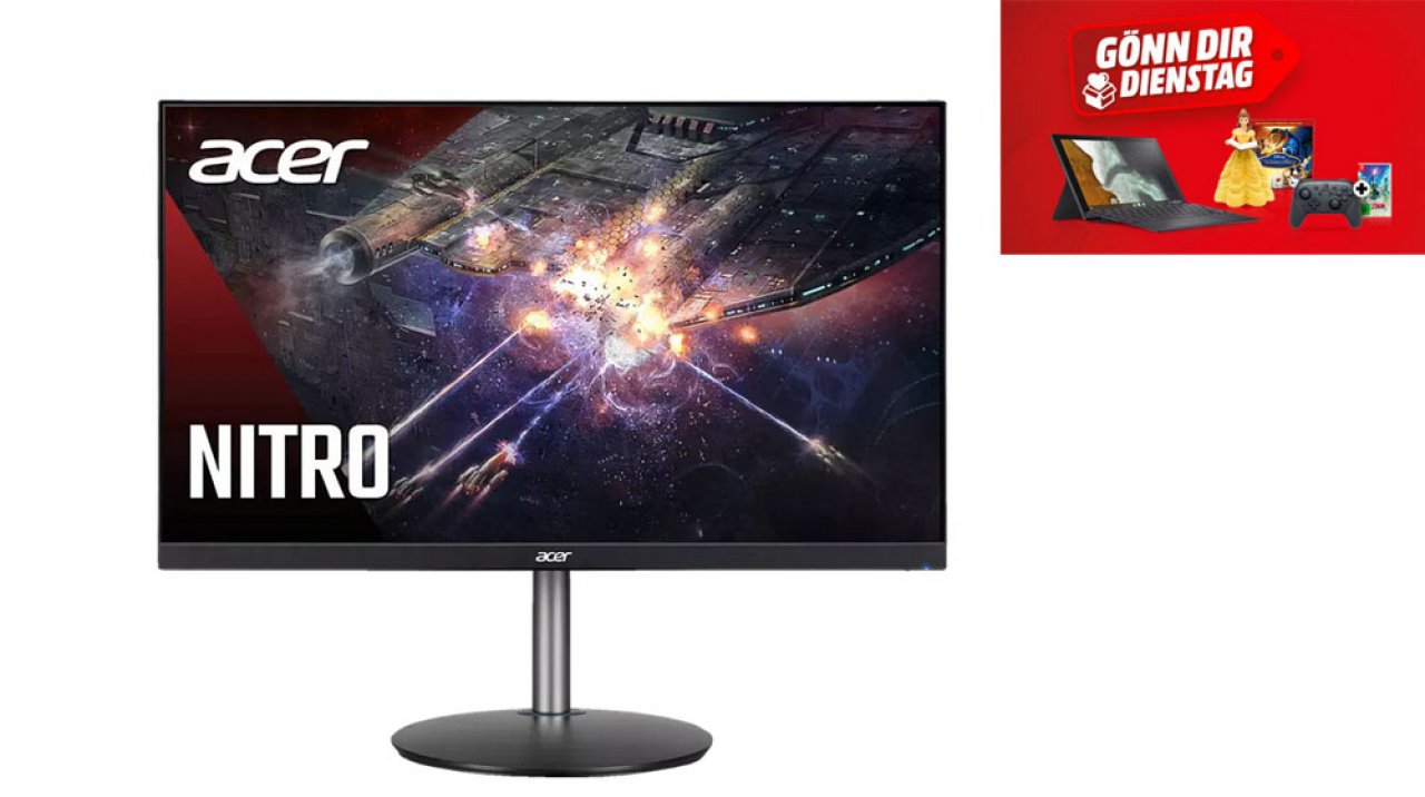 [31/08/2021] Gaming-Monitor mit 165Hz günstig: 27-Zoll-Monitor von Acer bei MediaMarkt