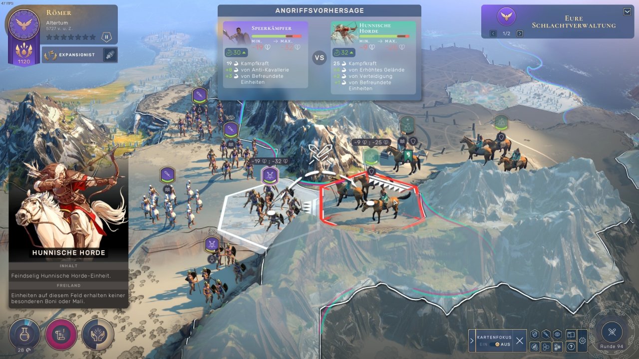 [16/08/2021] Die hunnische Horde ist eine mordsstarke Reitertruppe, die schon früh die Map unsicher machen kann.