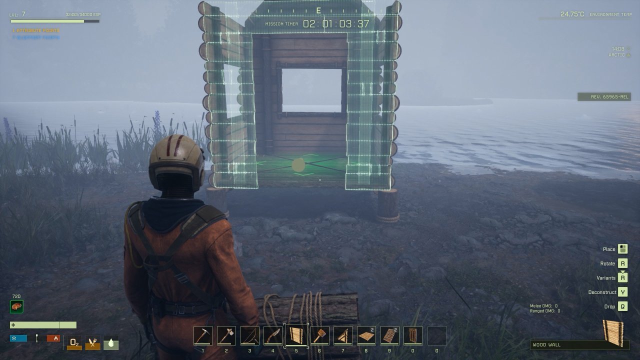 [19/08/2021] Beim Bauen orientiert sich Icarus stark an Valheim. Ihr müsst also auch auf die Statik eurer Häuser achten.