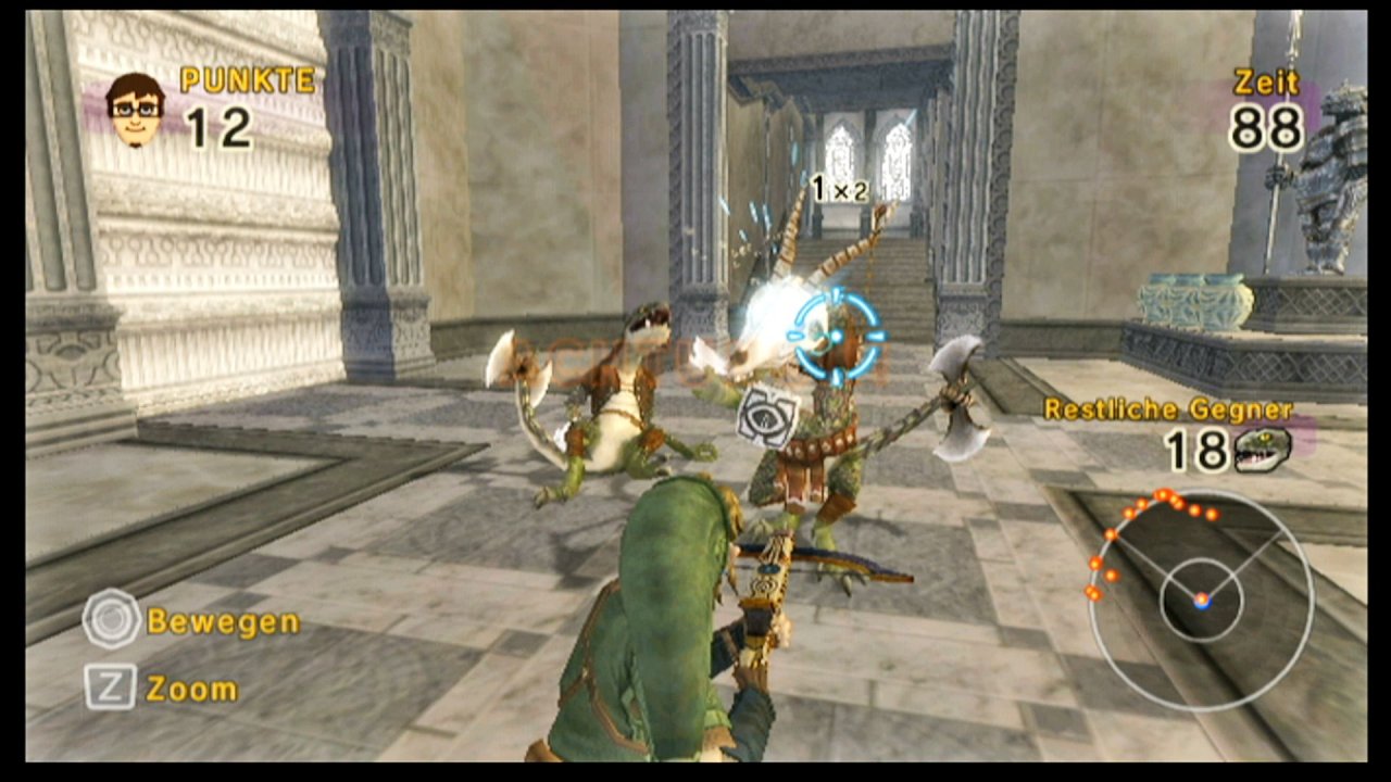 [10/08/2021] Im Laufe der 27 Missionen betritt man zahlreiche ikonische Lokalitäten aus Twilight Princess, wie hier etwa den Zeitschrein, die alle detailgetreu nachgebaut wurden.