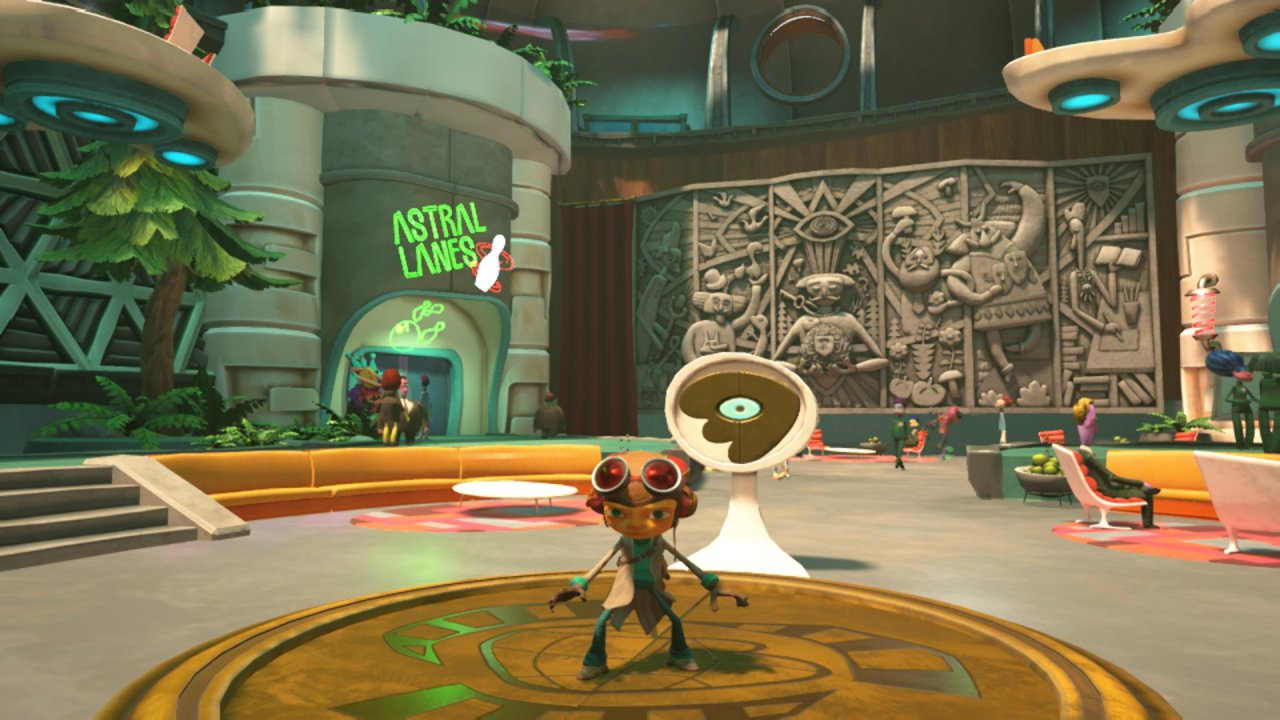 [31/08/2021] Psychonauts 2 Bild 1a Sehr niedrige Details mit Skalierung
