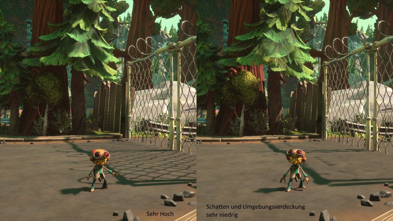 [31/08/2021] Psychonauts 2 - Vergleich Sehr hoch und Schatteneffekte niedrig