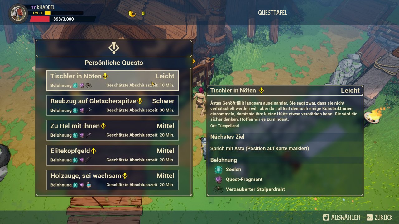 [02/08/2021] Die Quests zeigen immer an, an welchem Ort sie sich befinden.