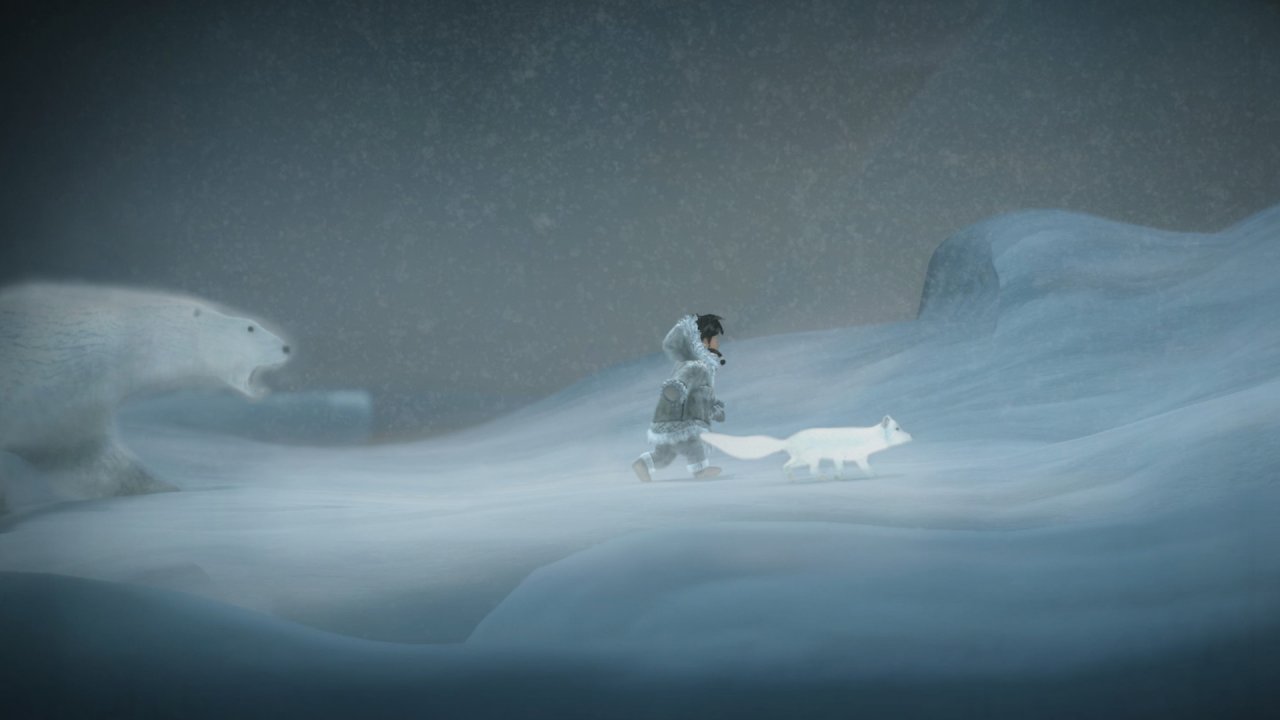 [21/09/2021] Der auch im Koop spielbare Multiformat-Puzzle-Plattformer Never Alone (2014) entstand in enger Zusammenarbeit mit den Ureinwohnern Alaskas und soll Spieler für die Belange und Umweltherausforderungen dieser Menschen sensibilisieren.
