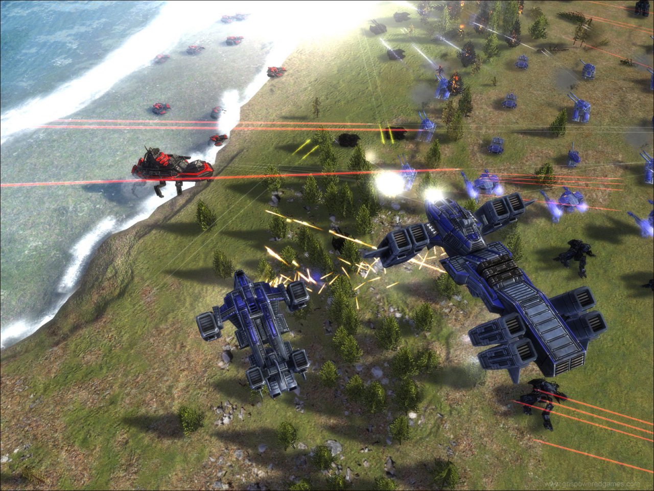 [03/09/2021] Von der Stratosphäre bis ganz nah ran an jede beliebige Einheit: Der stufenlose Zoom von Chris Taylors Supreme Commander (2007) ist atemberaubend.