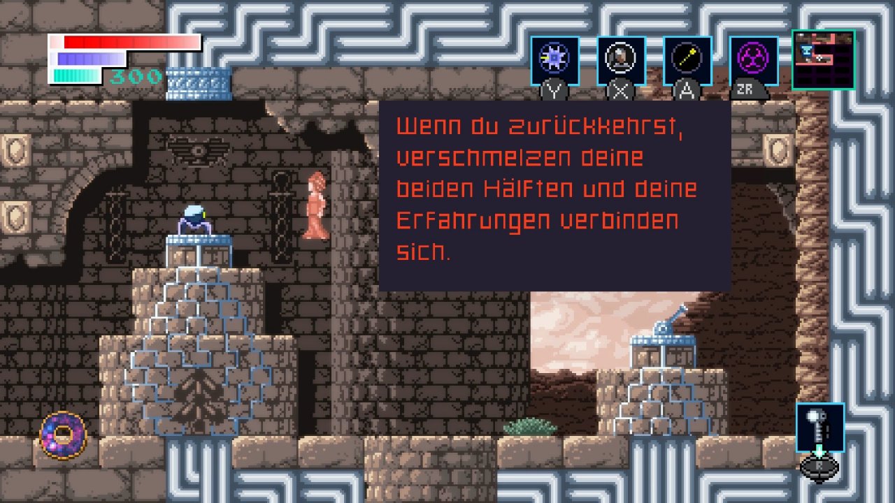 [23/09/2021] Die gewählte Schriftart ist anstrengend zu entziffern. Da ist man froh, dass es recht wenig Dialoge und Monologe im Spiel gibt.