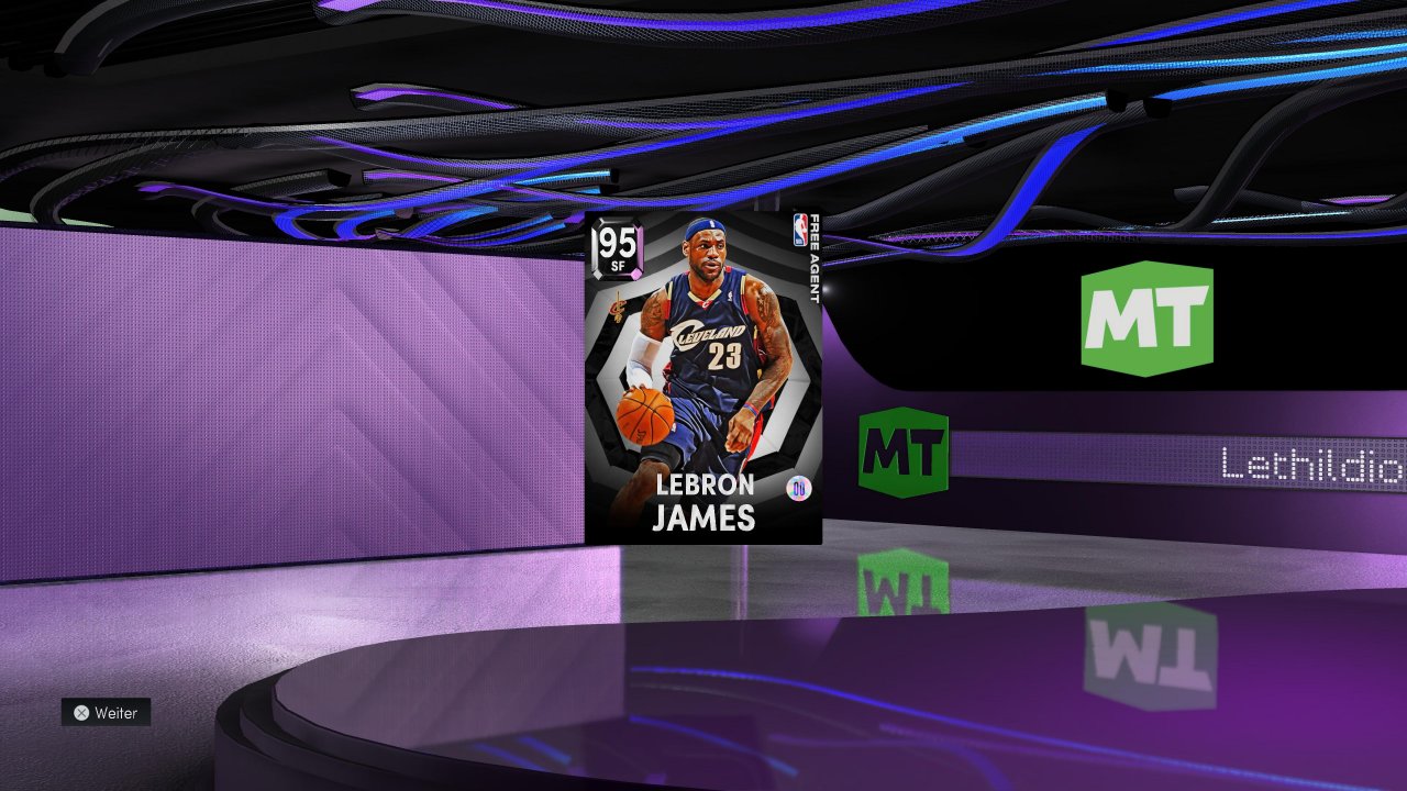 [16/09/2021] NBA 2K22: Yeah! Wir konnten LeBron James als Free Agent verpflichten. Jetzt müssen wir nur noch ausreichend Vertragsverlängerungen ranschaffen.&nbsp;