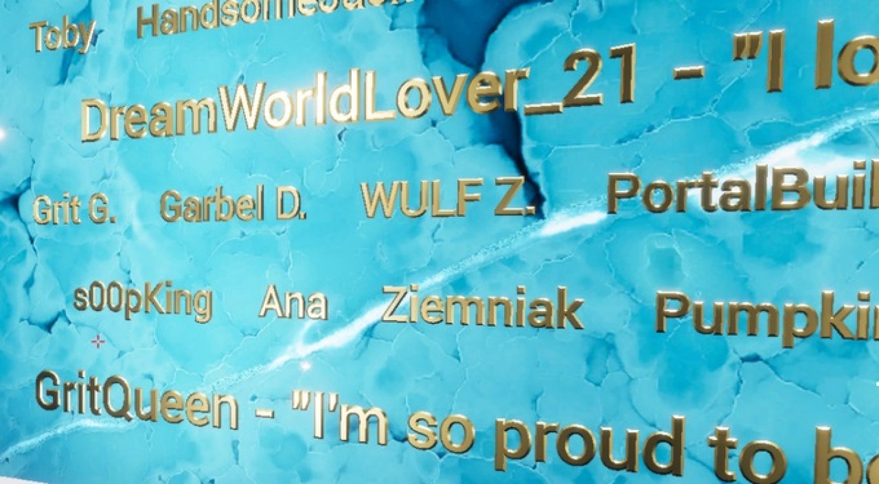[16/09/2021] Jetzt aber schnell: Nur frühe Backer ergattern einen der begehrten Plätze auf der Mauer des Pantheons! Dreamworld fährt die FOMO- und Prestigeschiene meisterlich.