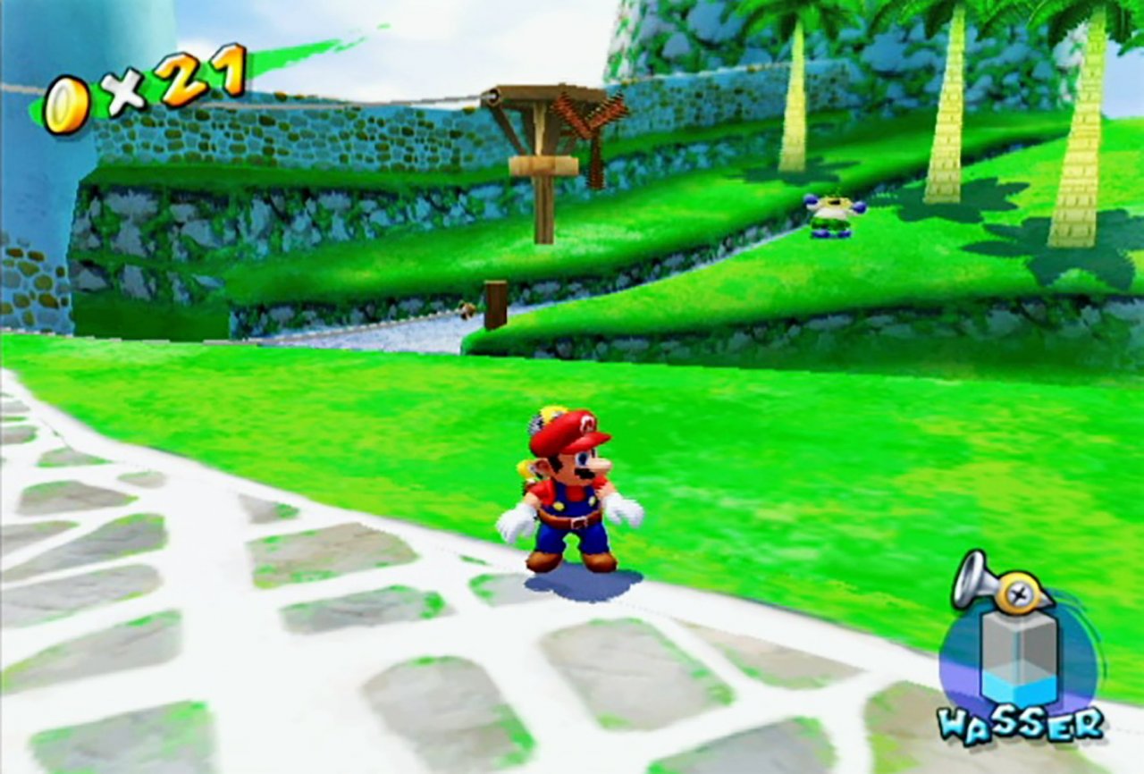 [14/09/2021] Ohne die kongeniale Wasserspritze wäre Super Mario Sunshine vielleicht einfach „nur“ ein weiteres Jump & Run gewesen.