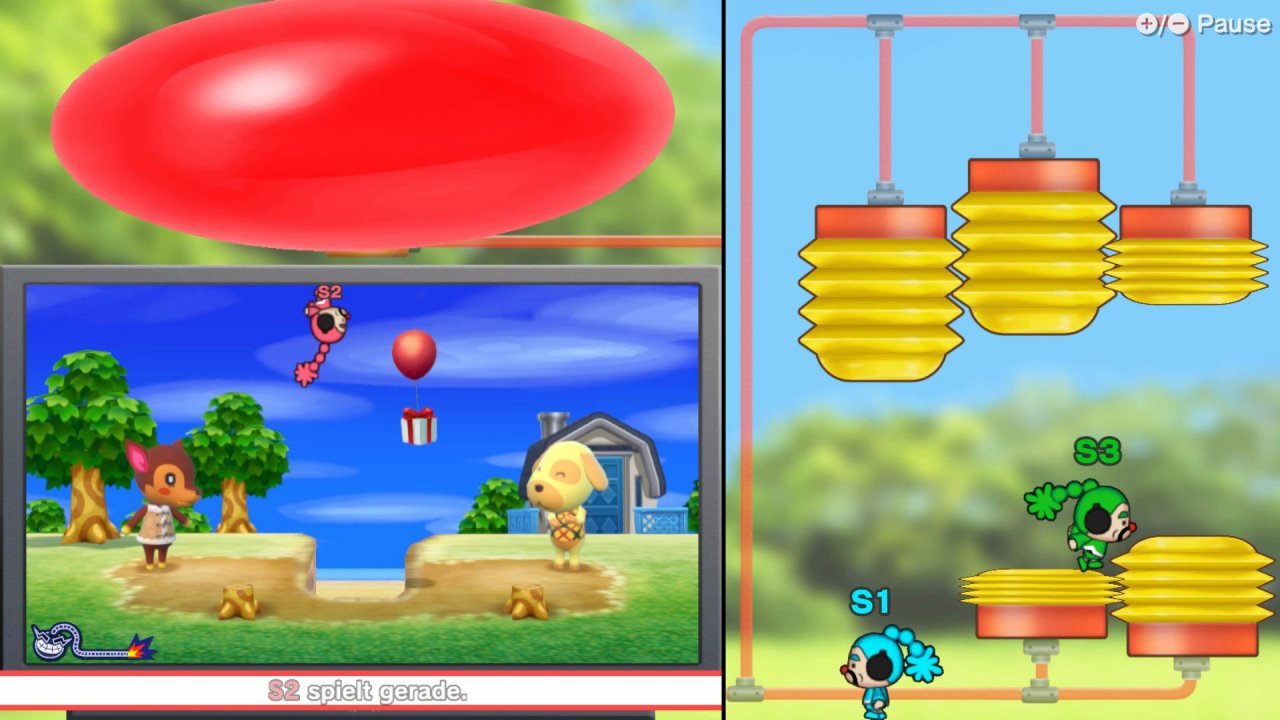 [13/09/2021] Ballonspannung ist eine der unterhaltsameren Spielarten, Veteranen kennen sie aber schon aus älteren Spielen der Reihe.
