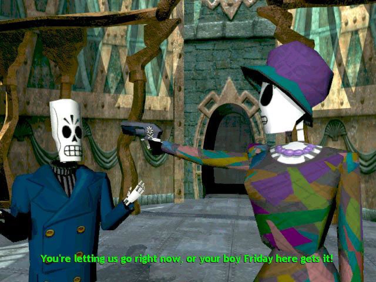 [27/10/2021] Während Metal Gear Solid und The Legend of Zelda: Ocarina of Time sich Ende 1998 um die „Spiel des Jahres“-Krone stritten, heimste Grim Fandango im PC-Spiele-Sektor haufenweise „Adventure des Jahres“-Awards ein.
