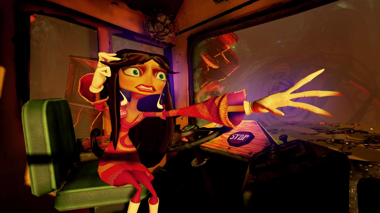 [27/10/2021] Psychonauts in the Rhombus of Ruin von 2017 ist Schafers erstes VR-Spiel und dient als erzählerisches Bindeglied zwischen dem ersten und zweiten Psychonauts