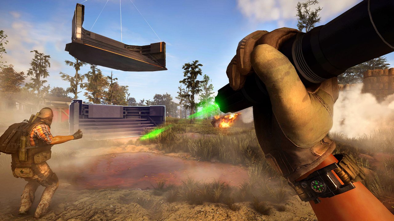 [05/10/2021] Alles Gute kommt von oben! In Frontline können das auch mal mobile Deckungen oder ganz Sniper-Türme sein.