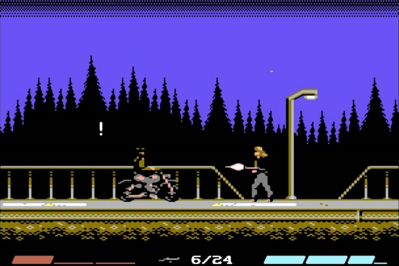 [08/10/2021] Ian, der Protagonist des Action-Adventures Metal Warrior Ultra, hat die Stadt verlassen. Jetzt versucht ein übellauniger Biker, ihn zu überfahren.&nbsp; &nbsp;&nbsp;