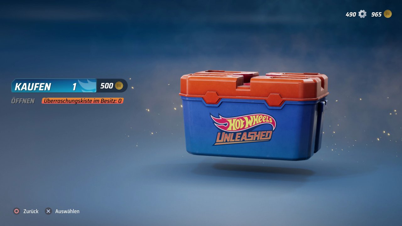 [11/10/2021] Neue Hot Wheels schaltet man durch das Öffnen von Lootboxen frei.