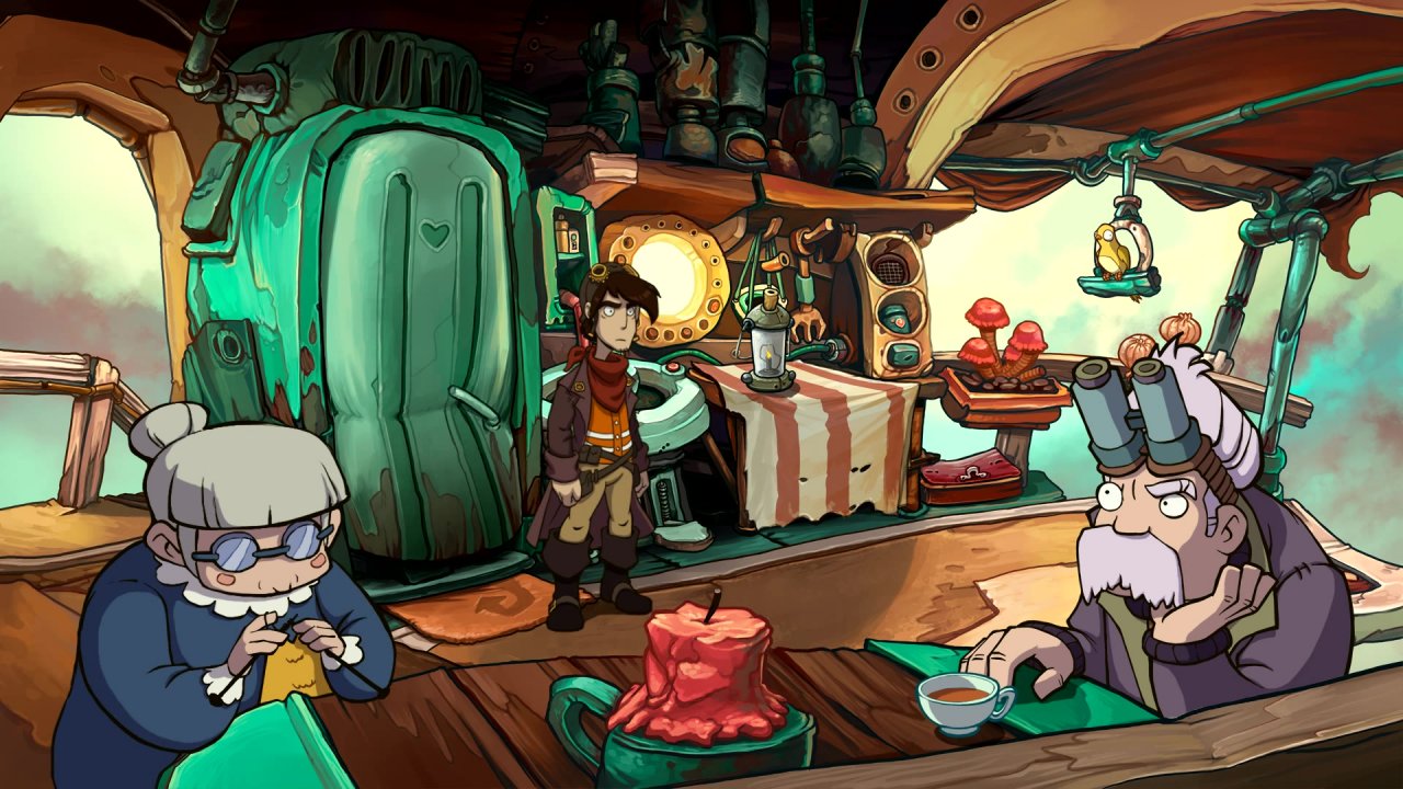 [05/11/2021] Alles andere als Müll: Besonders der zweite Teil von Deponia garnierte dem Spieler zahlreiche Rätsel, die gleichermaßen brillant durchdacht und erfreulich innovativ waren. &nbsp;