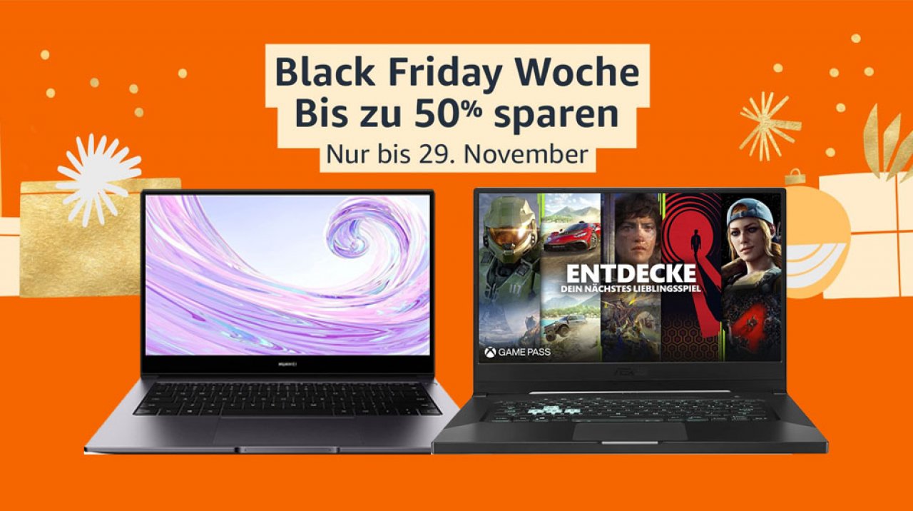 [22/11/2021] In der Black Week gab es einige gute Notebook-Angebote, nicht nur bei Amazon. Vor Weihnachten wird es sicher weitere preislich attraktive Modelle geben.