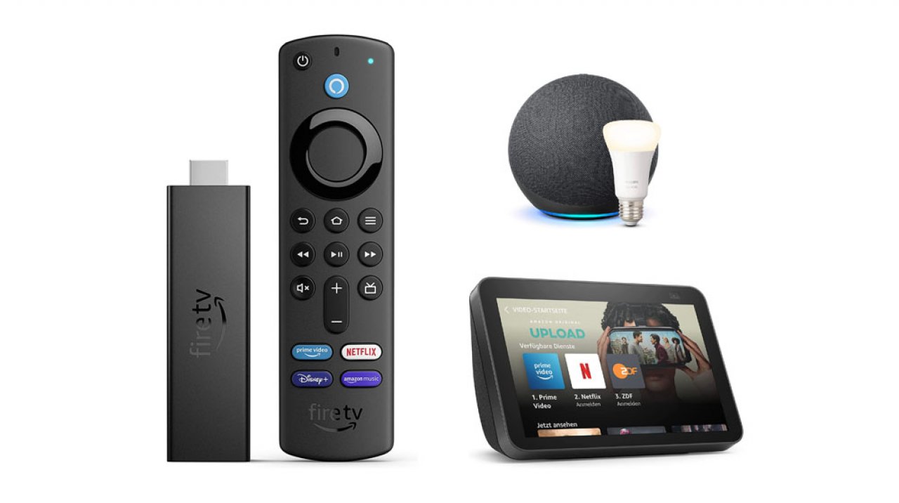 [03/11/2021] Amazon macht Prime Video & Alexa günstiger - Echo Dot, Fire TV Stick, Echo Show im Sale