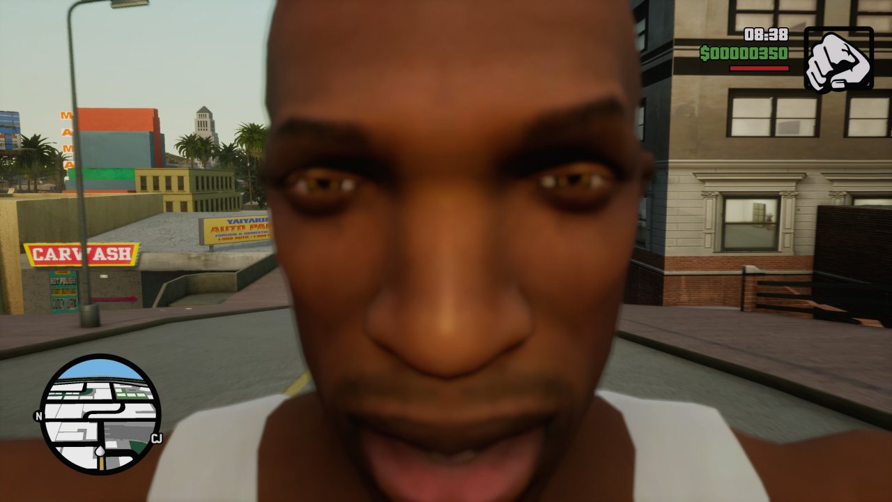 [24/11/2021] Beim Quadfahren durch San Andreas hat Protagonist CJ wohl besonders viel Spaß.
