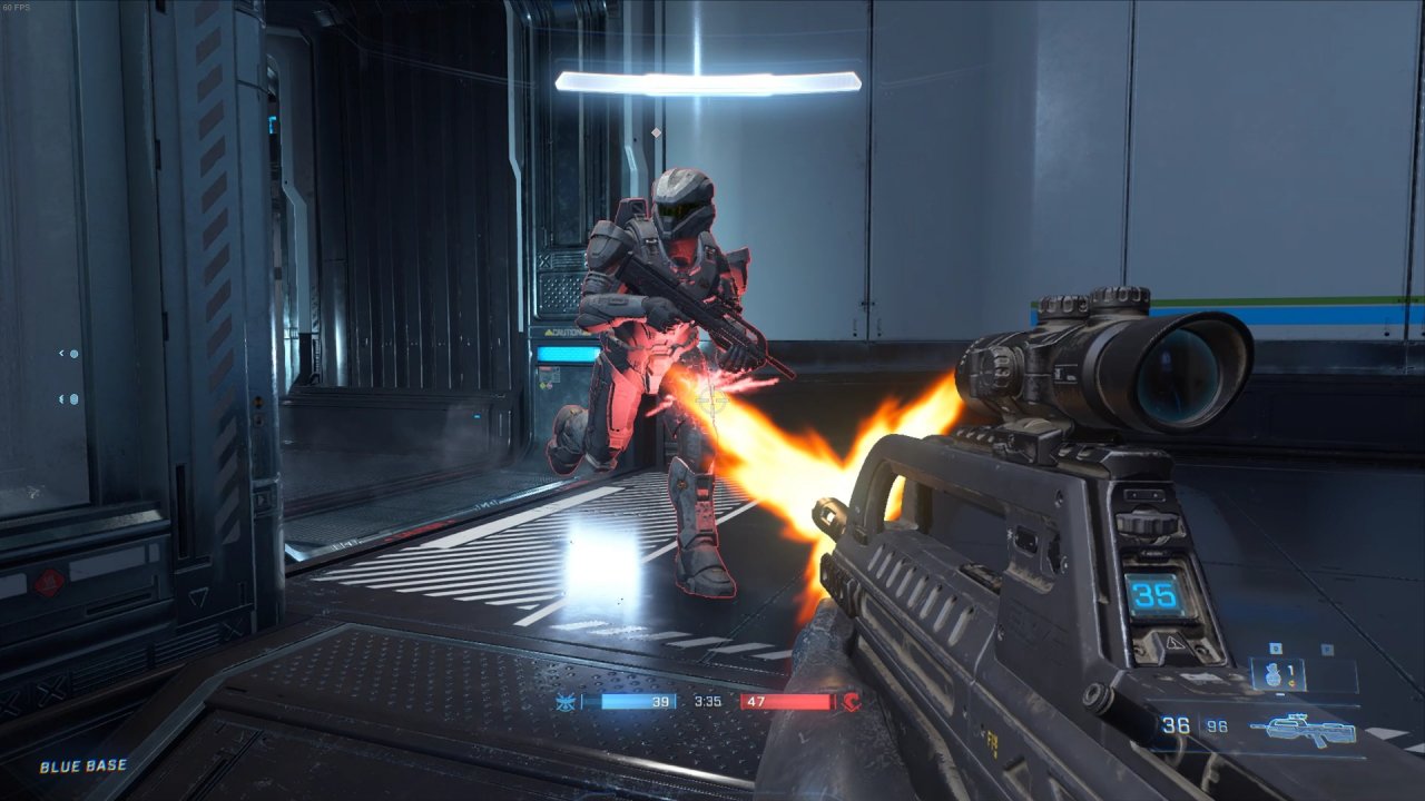[30/11/2021] Die Schubdüsen aus Halo 5 gibt's nicht mehr, dadurch fühlt sich die Action weniger hektisch an.
