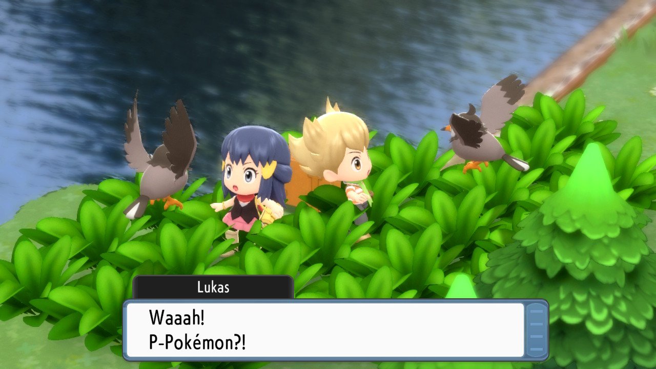 [16/11/2021] Auweia! Gleich zu Beginn landet ihr mit eurem Kindheitsfreund und Rivalen Barry in einer misslichen Situation. Gut, dass hinter euch ein hilfreicher Koffer steht. Was sich wohl darin verbirgt?