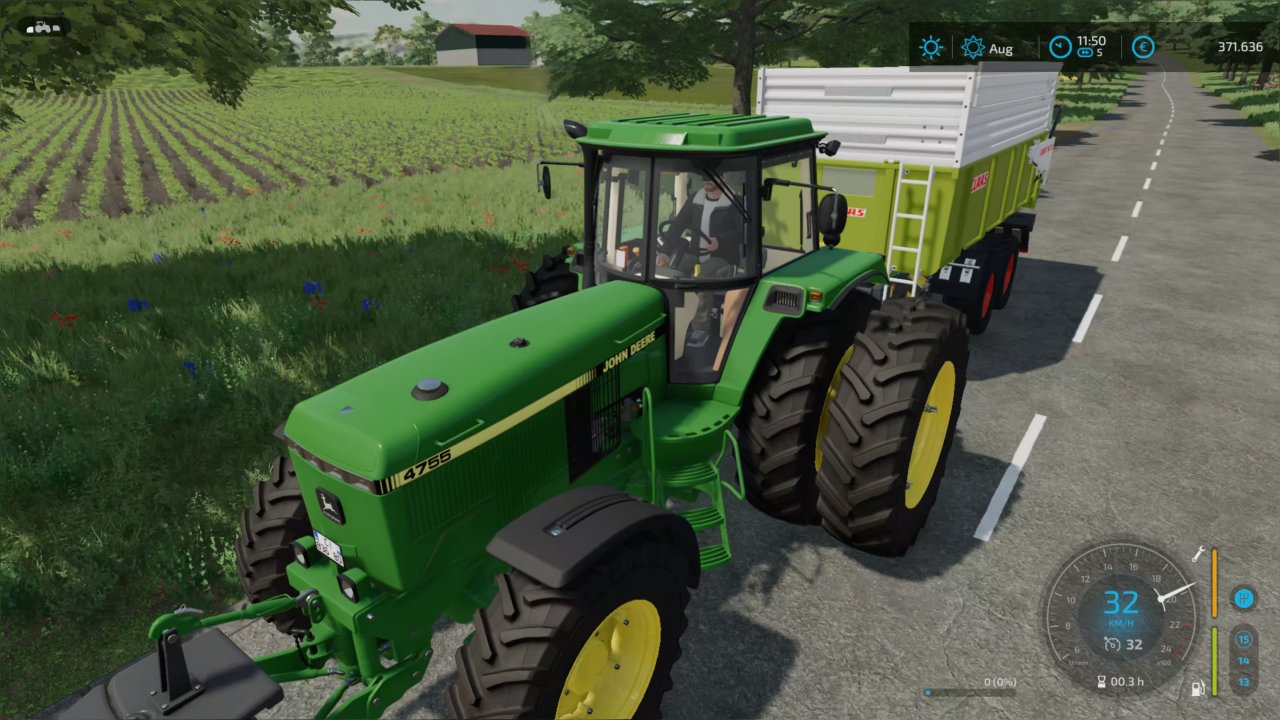 [30/11/2021] Große Maschinen zu fahren ist durchaus einer der Reize des Landwirtschafts-Simulators.