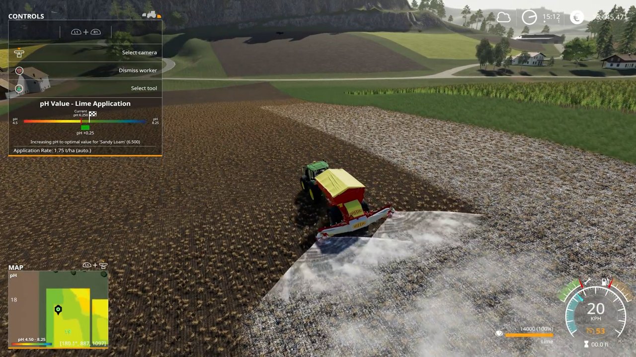 [30/11/2021] Mit Precision Farming, Düngemitteleinsatz und mehr, steckt eine ungeahnte Tiefe hinter dem LS.&nbsp;