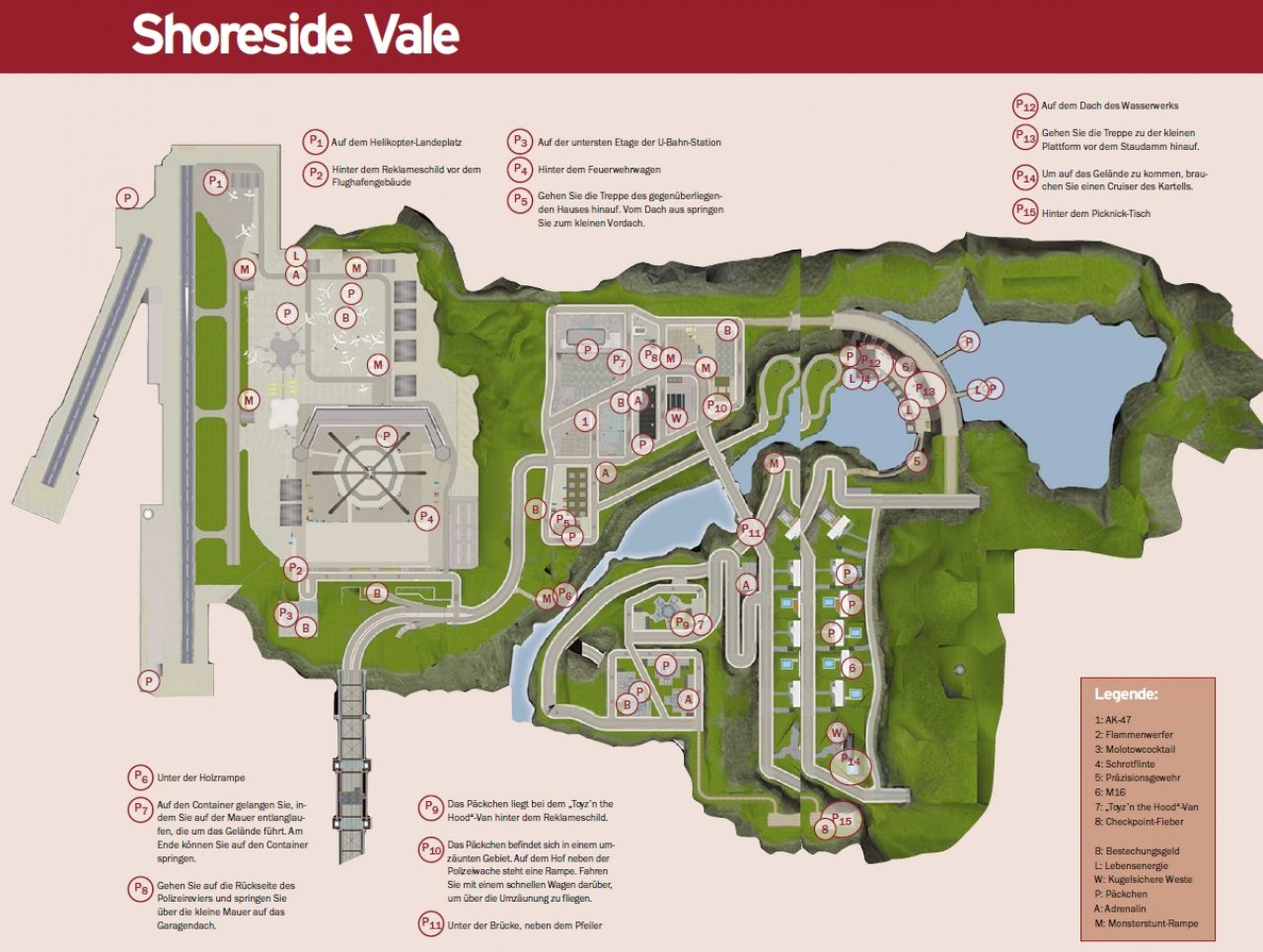 [15/11/2021] GTA 3 - Shoreside Vale - Alle Fundorte der Päckchen, Waffe und mehr - KLICK zum Vergrößern!