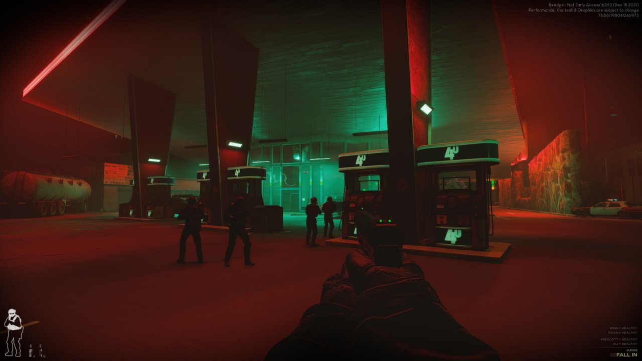 [14/01/2022] Die Tankstellen-Map ist derzeit noch die einzige, auf der wir sämtliche Missionen und Schwierigkeitsgrade einstellen können.