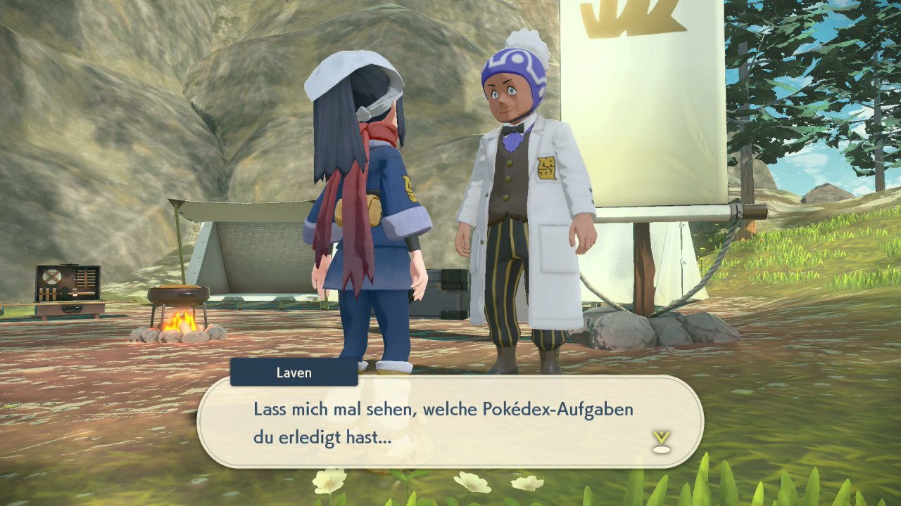 [12/01/2022] Professor Laven erkundigt sich regelmäßig zu euren Forschungsfortschritten. Den ersten Pokédex zu vervollständigen ist ein echtes Mammutprojekt!