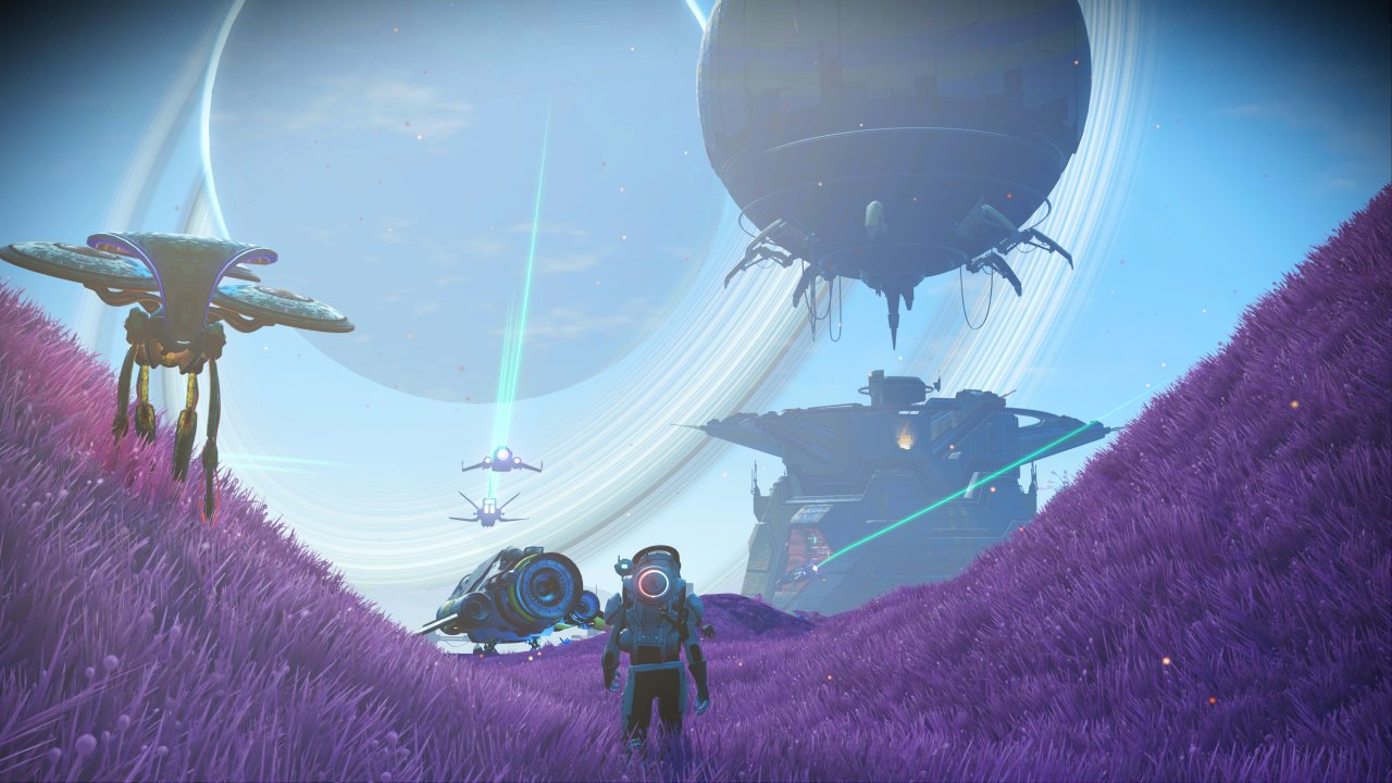 [01/02/2022] Die prozedural generierten Welten von No Man’s Sky (2016) wurden mit jedem Update interessanter. Unser Tipp: am besten in VR genießen!