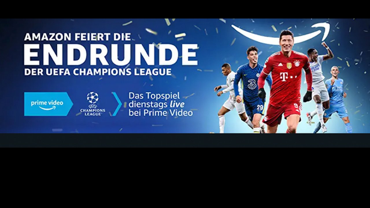 [13/02/2022] Amazon pusht Prime Video durch Rabattaktion vor Champions League Achtelfinale. &nbsp;
