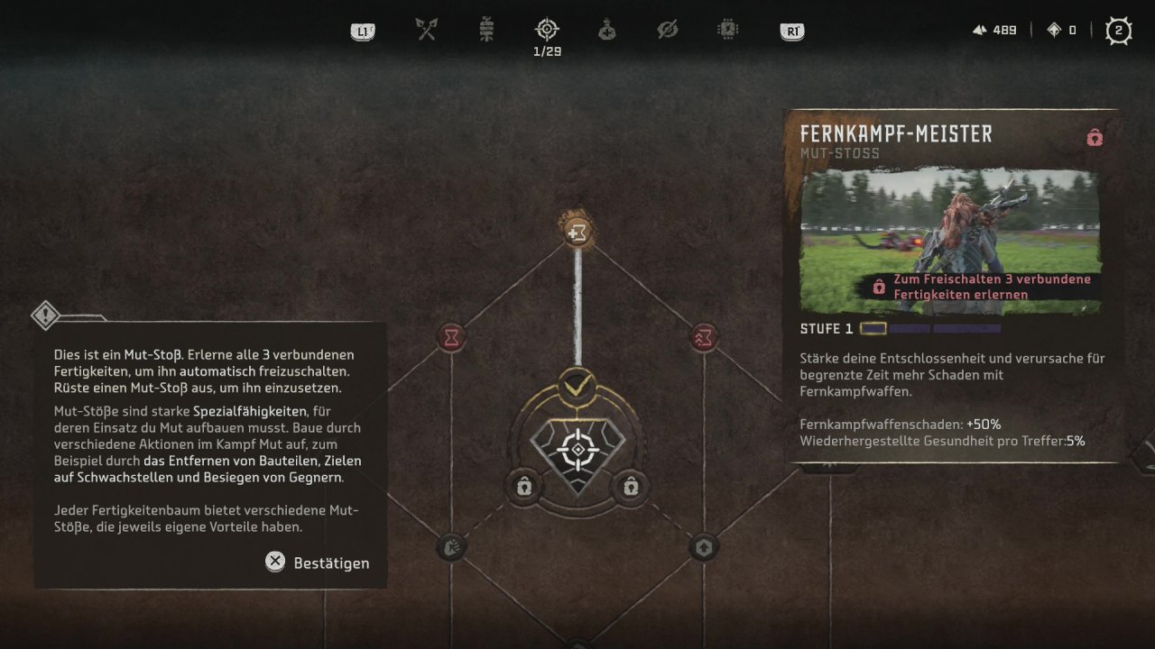 [16/02/2022] Neue Skilltrees für unterschiedliche Spielstile