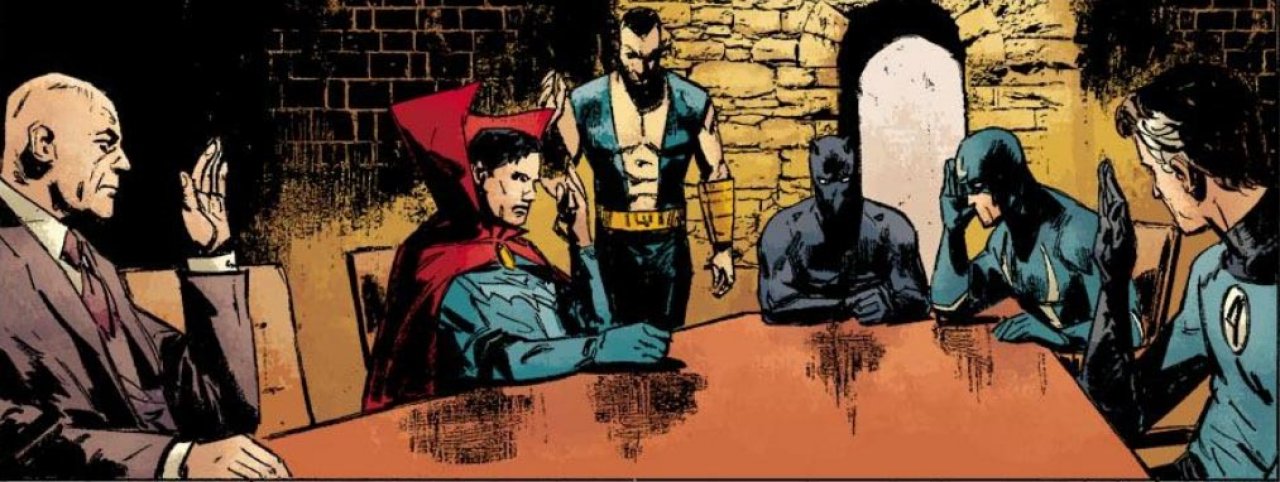[16/02/2022] Die Gründungs-Illuminati aus der Marvel-Comicwelt.